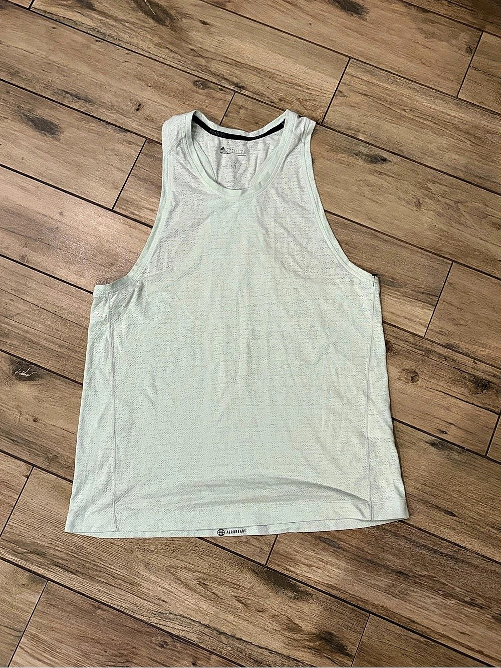 adidas Studio tank top Athletic Tank Top in White Size Large